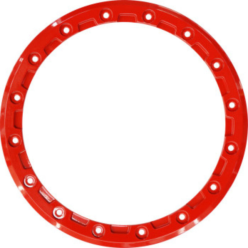 Raceline Podium 15-inch 16-Hole Beadlock Ring - Black, Part RBL-15R-A93-RING-16