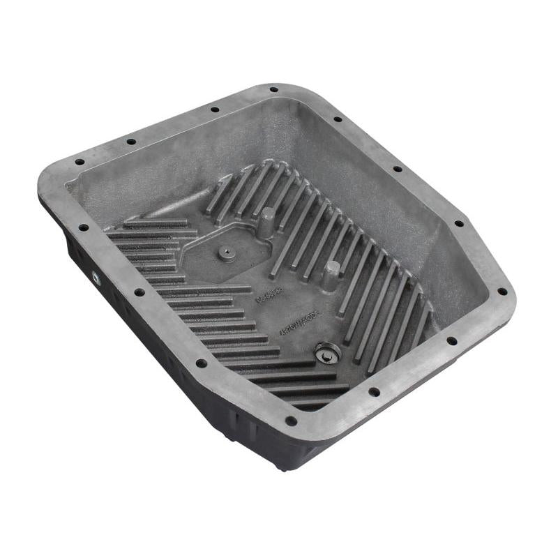 afe Transmission Pan (Black); Ford Trucks 94-08 AODE-SR1 Performance