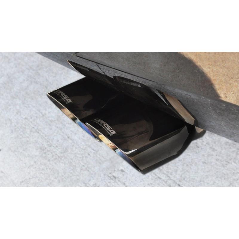 Corsa 2009-2014 Chevrolet Tahoe 5.3L V8 Black Sport Cat-Back Exhaust-SR1 Performance