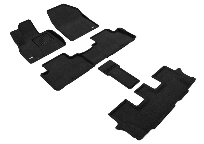 3D Maxpider 20-24 Kia Telluride 7-Seat Elegant Black R1 R2 R3-SR1 Performance