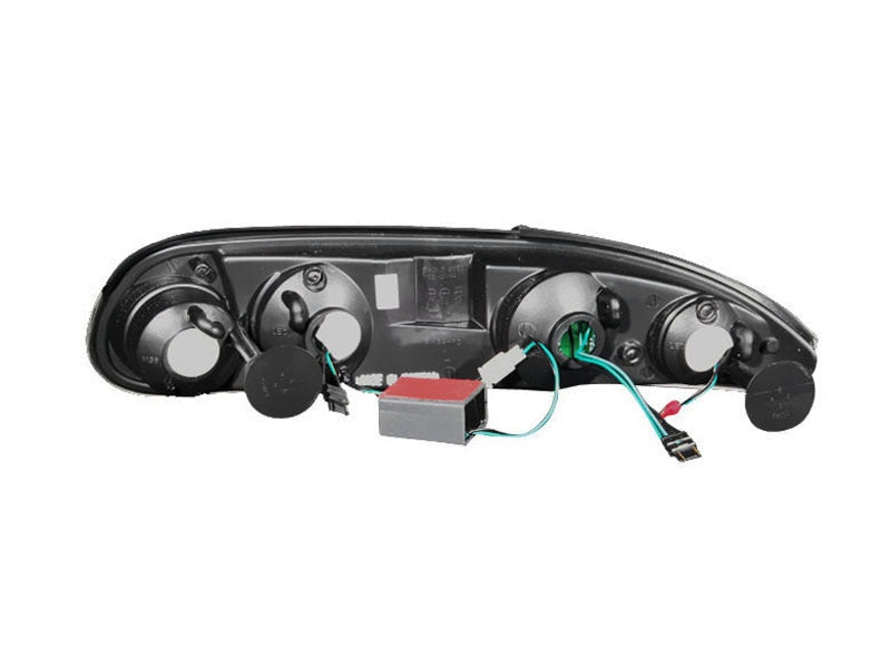 ANZO 1993-2002 Chevrolet Camaro LED Taillights Black-SR1 Performance