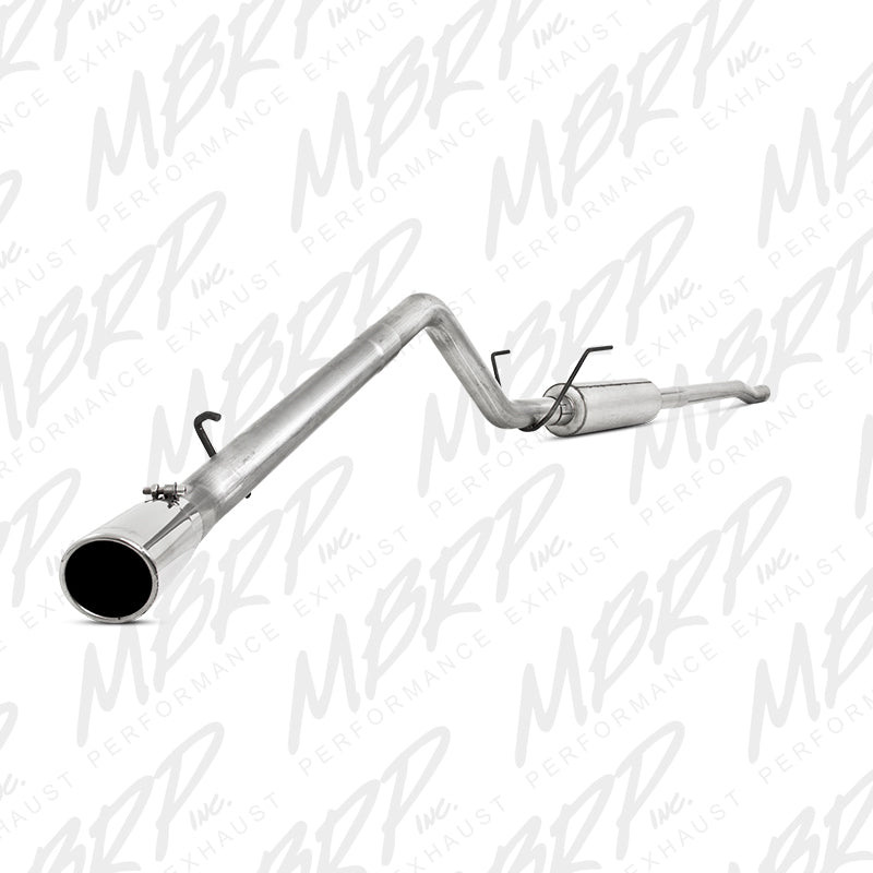 MBRP 06-08 Ram Hemi 1500 Mega Cab 5.7L / 03-13 Ram Hemi 2500/3500 5.7L Alum 3in Cat Back Single Side-SR1 Performance
