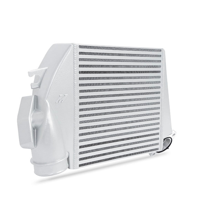Mishimoto 08-14 Subaru WRX Top-Mount Intercooler Kit - Powder Coated Silver & Blue Hoses-SR1 Performance