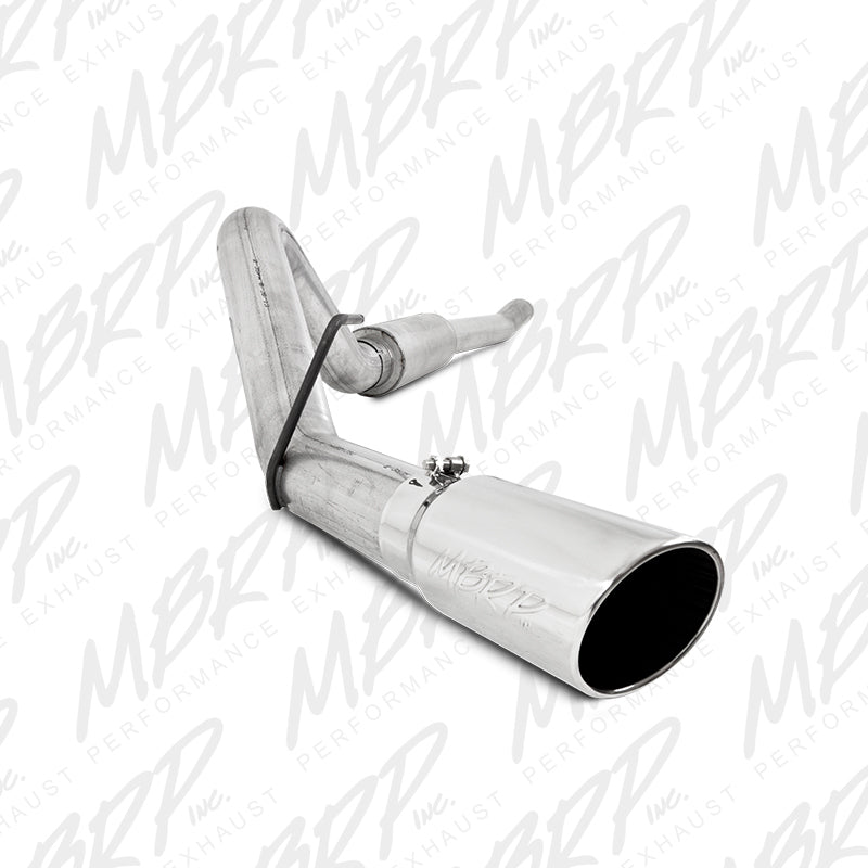 MBRP 11-13 Ford F-250/350/450 6.2L V8 Gas 4in Cat Back Single Side Alum Exhaust System-SR1 Performance
