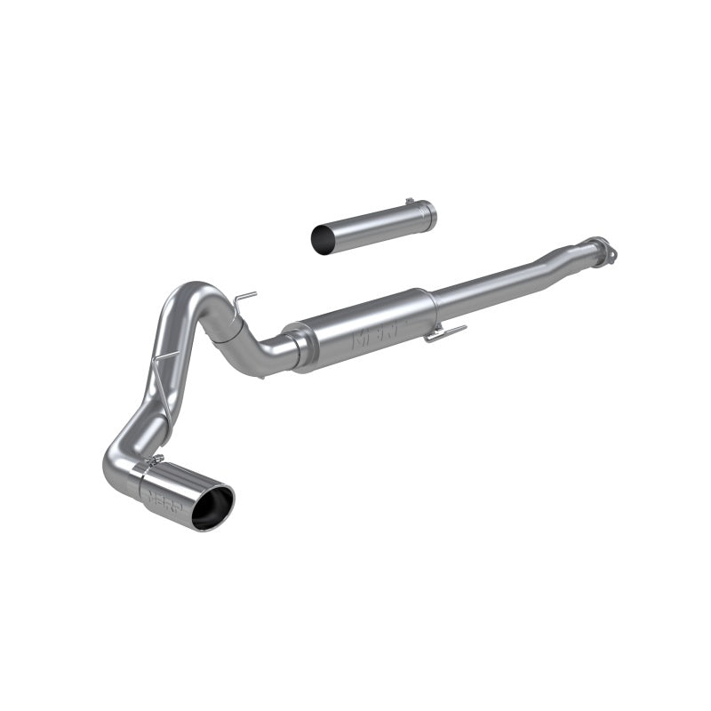 MBRP 2021+ Ford F150 2.7L/3.5L/5.0L 4in Aluminized Steel Cat-Back - RACE VERSION-SR1 Performance