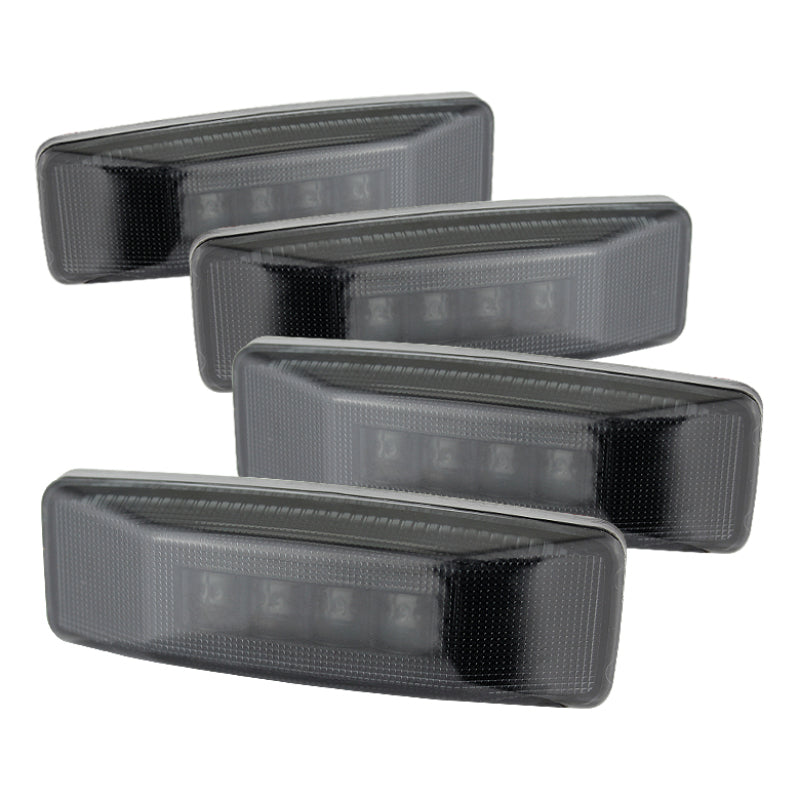 Xtune Dodge Ram 94-02 Dually 2 Red LED+2 Amber LED Fender Lights 4pcs Smoke ACC-LED-DR94-FE-SM-SR1 Performance