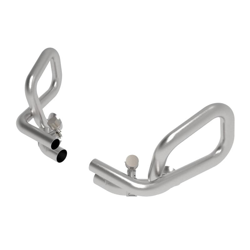 aFe 14-19 Porsche 911 H6-3.8/4.0L GT3 MACH Force-Xp 304 Stainless Steel Primary Muffler Delete Pipe-SR1 Performance