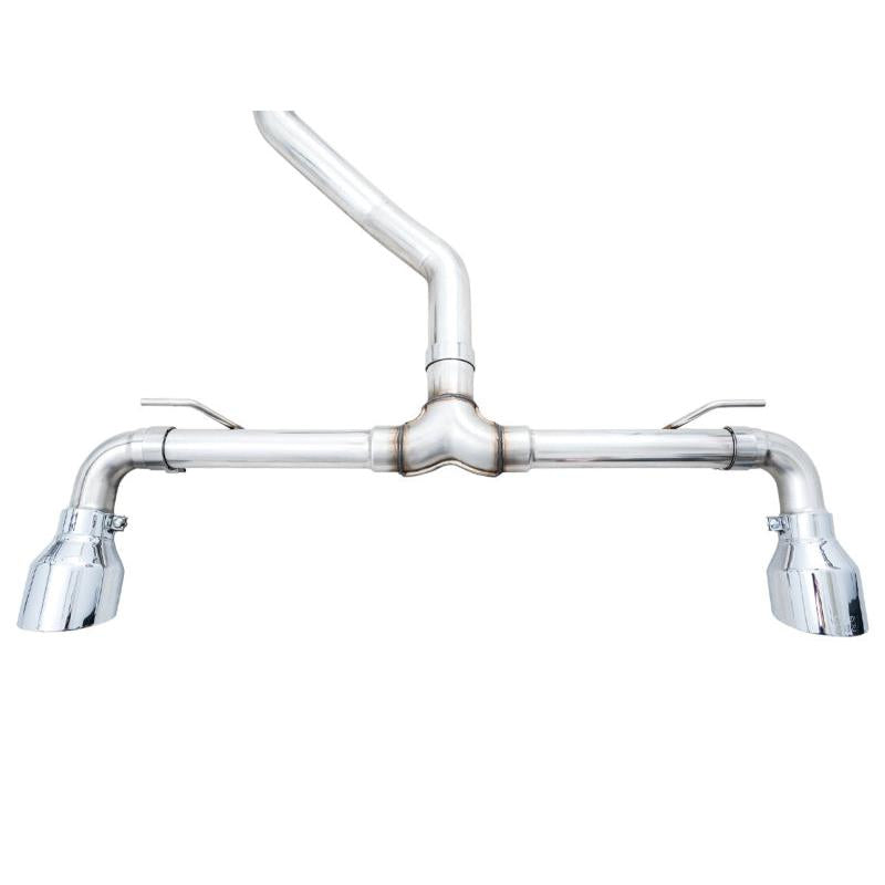 AWE 2022 VW GTI MK8 Touring Edition Exhaust - Chrome Silver Tips-SR1 Performance