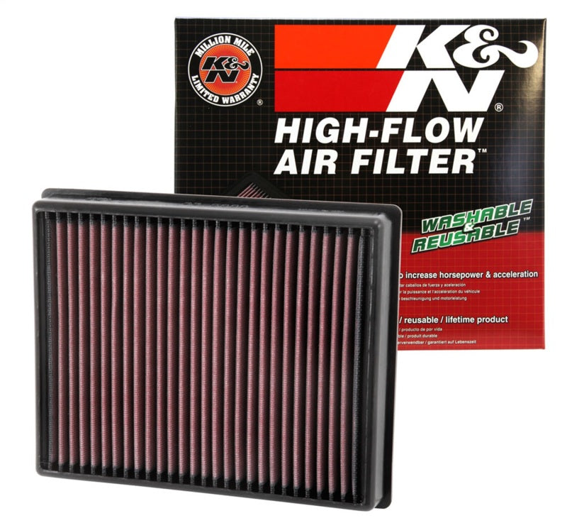 K&N 13 Ford Fusion 2.0L L4 Replacement Air Filter-SR1 Performance