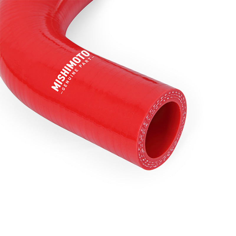 Mishimoto 05-07 Ford F-250/F-350 6.0L Powerstroke Lower Overflow Red Silicone Hose Kit-SR1 Performance