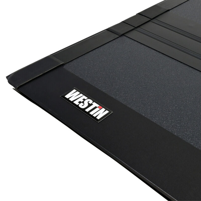 Westin 14-19 Chevrolet/GMC 1500/2500/3500 6ft 7in Bed Hard Tri-Fold Tonneau Cover - Black