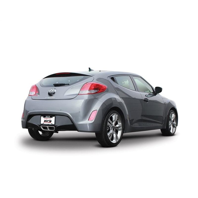 Borla 12-14 Veloster 1.6L AT/MT FWD 2dr 2.25in No Tips SS Exhaust (rear section only)-SR1 Performance