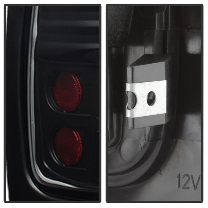 Xtune Dodge Ram 1500 94-01 / Ram 2500/3500 94-02 LED Tail Lights Black ALT-ON-DRAM94-LED-BK-SR1 Performance