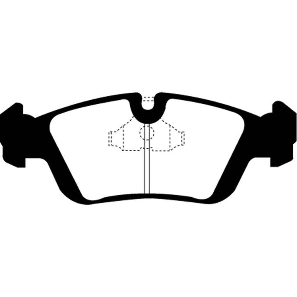 EBC Yellowstuff Front Brake Pads for BMW 3 Series (1992-1999) - High-Performance Street & Track Use