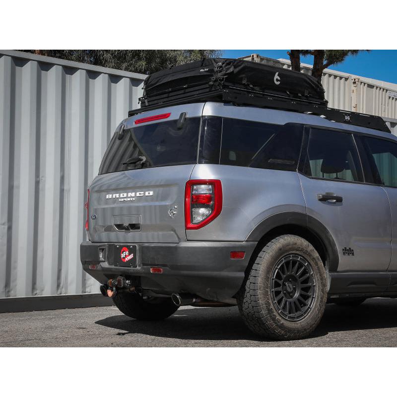 aFe Ford Bronco Sport 21-22 L3-1.5L (t)/L4-2.0L (t) Vulcan Cat-Back Exhaust System- Carbon Tips-SR1 Performance