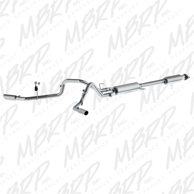 MBRP 2015 Ford F-150 5.0L 3in Cat Back Dual Split Side Exit T409 Exhaust System-SR1 Performance