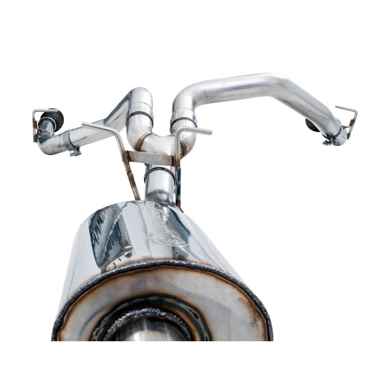 AWE Tuning 19-21 RAM 1500 5.7L (w/Cutouts) 0FG Dual Rear Exit Cat-Back Exhaust - Diamond Black Tips-SR1 Performance