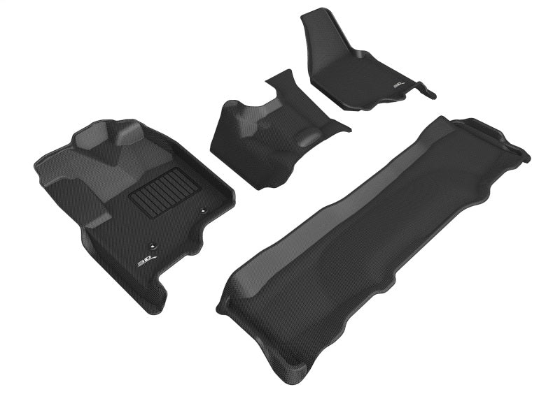 3D Maxpider 12-16 Ford F-250 / 350 / 450 Supercrew Kagu Black R1 R2-SR1 Performance