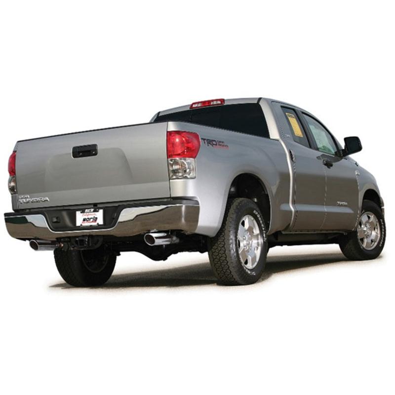 Borla 14-15 Toyota Tundra 4.6L/5.7L Crew Max SB DC SB Touring Cat Back Exhaust Dual Split Rear Exit-SR1 Performance