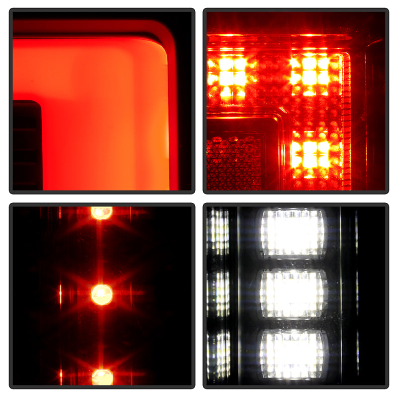Spyder Apex 20-21 Ford F250 SD (LED Model Only) LED Tail Lights - Black (ALT-YD-FS20LEDBS-LED-BK)-SR1 Performance