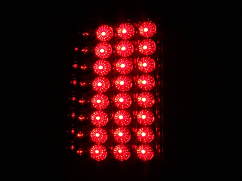 ANZO 2008-2015 Ford F-250 LED Taillights Red/Clear-SR1 Performance