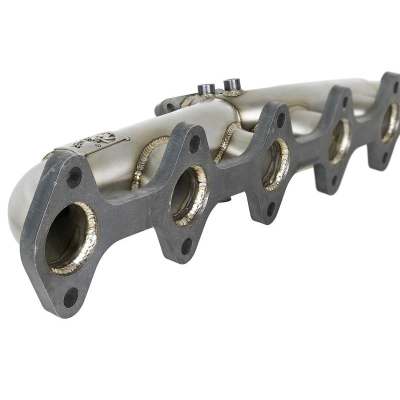 aFe Twisted Steel Header Turbo Manifold (T4) 98.5-02 Dodge Diesel Trucks L6 5.9L (td)-SR1 Performance