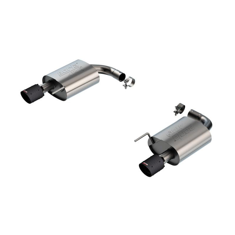 Borla 2024 Ford Mustang GT 5.0L V8 w/o Active Exhaust ATAK Axle-Back Exhaust System - Carbon Fiber-SR1 Performance