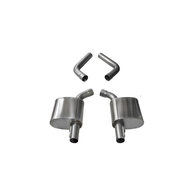 Corsa 2017-2020 Dodge Charger 5.7L / 17-19 Chrysler 300 5.7L Sport Axle-Back Exhaust w/o Tips-SR1 Performance