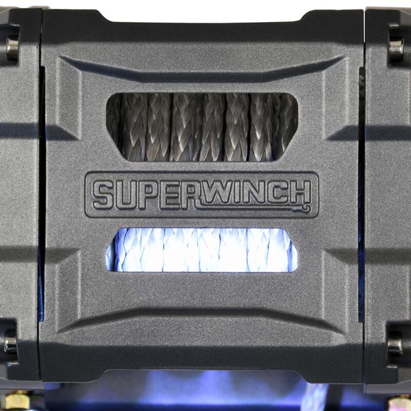 Superwinch 3500 LBS 12V DC 7/32in x 40ft Synthetic Rope Hawse Fairlead SP 35SR Winch-SR1 Performance