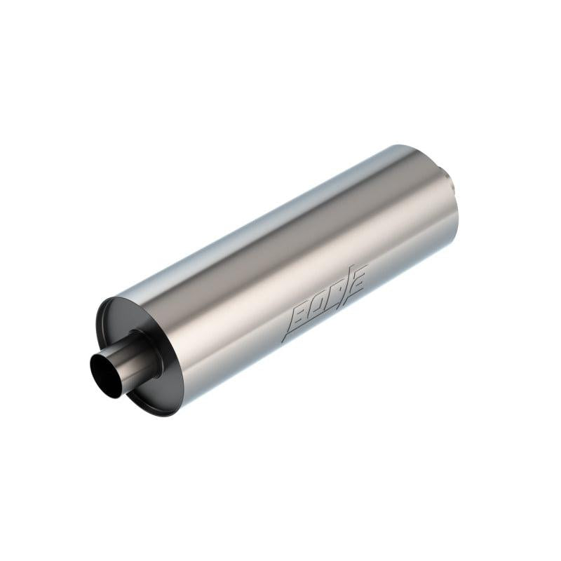 Borla Specialty Muffler 2.75in Center In/Out 7.75in Dia. 24in Body 29in OAL Touring Un-Notched-SR1 Performance