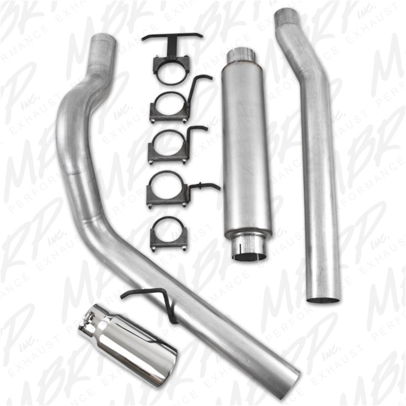 MBRP 2003-2007 Ford F-250/350 6.0L EC/CC Cat Back Single Side (Stock Cat)-SR1 Performance