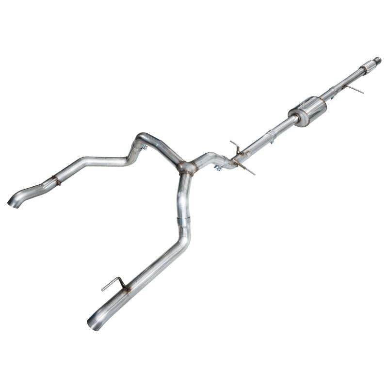 AWE 4th Gen GM 1500 5.3L 0FG Catback Split Rear Exit (w/ Bumper Cutouts) - OE Tips-SR1 Performance