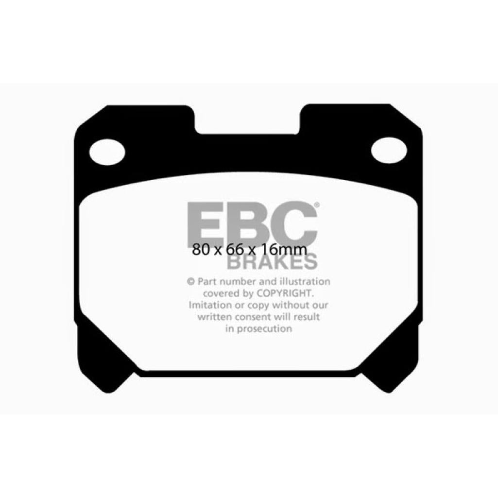 EBC Ultimax2 Rear Brake Pads for Toyota Supra 1993-1998 - OEM Replacement Part UD630