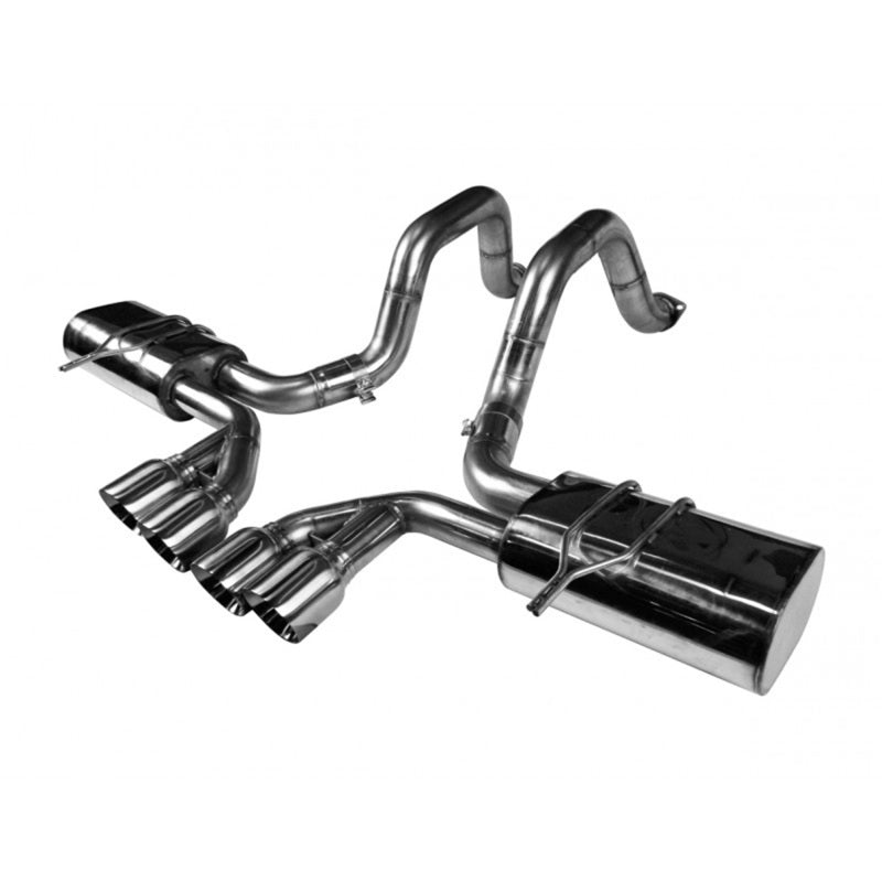 Kooks 97-04 Chevy Corvette Full 3in Axleback w/Pol Tips Requires 3in X-Pipe-SR1 Performance