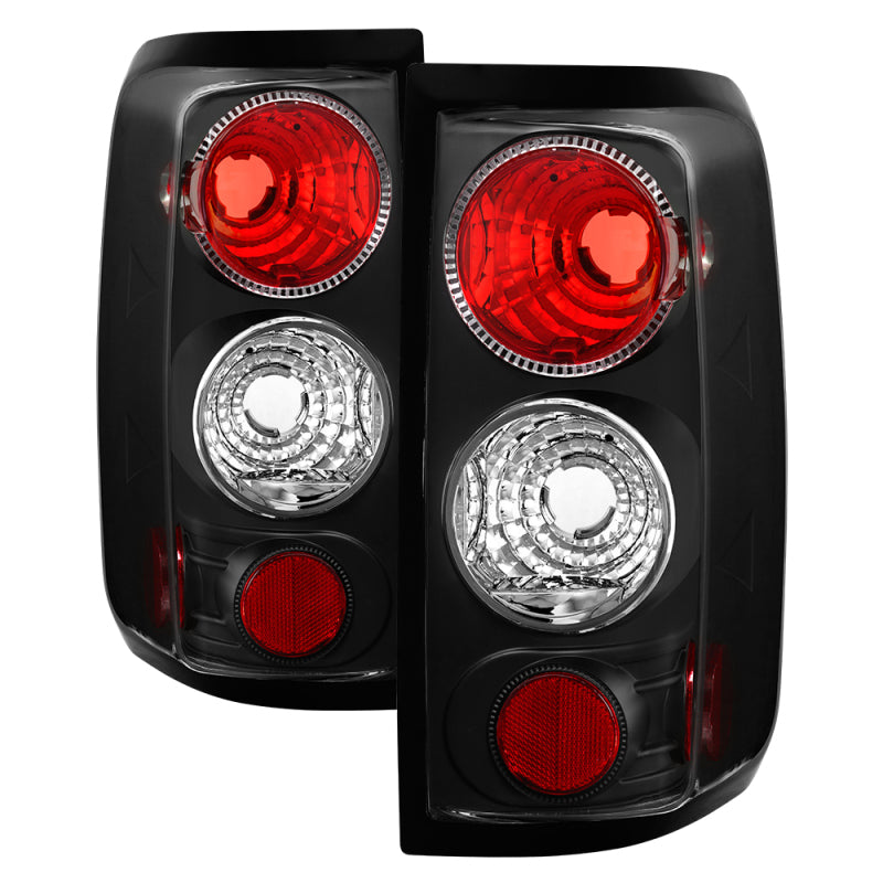 Spyder Ford F150 side 04-08 (Not Fit Heritage & SVT)Euro Tail Lights Blk ALT-YD-FF15004-BK-SR1 Performance