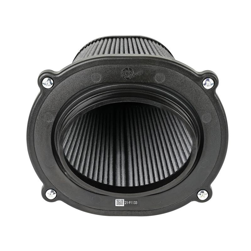 aFe Quantum Pro DRY S Air Filter Inverted Top - 5.5inx4.25in Flange x 9in Height - Dry PDS-SR1 Performance