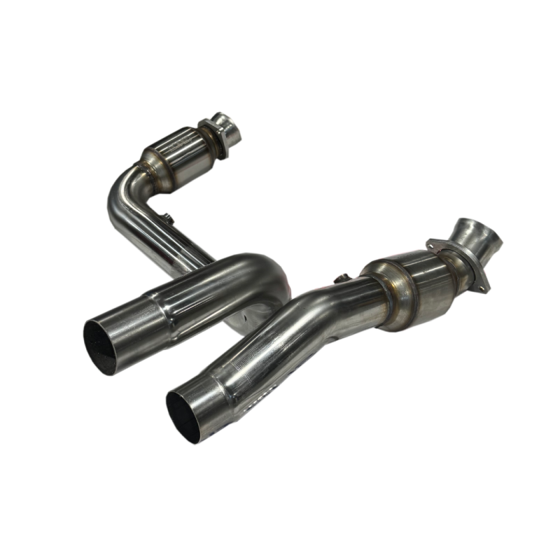 Kooks 2023+ Cadillac Escalade V 3in H.O. GREEN Catted Conn. Pipes (Req. Kooks Headers)-SR1 Performance