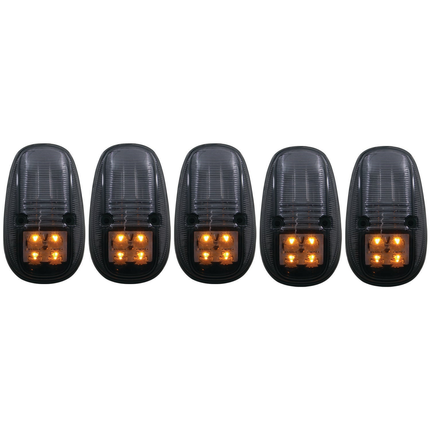 DODGE RAM 2500/3500 99-02 LED CAB LIGHTS SMOKE LENS 5PC