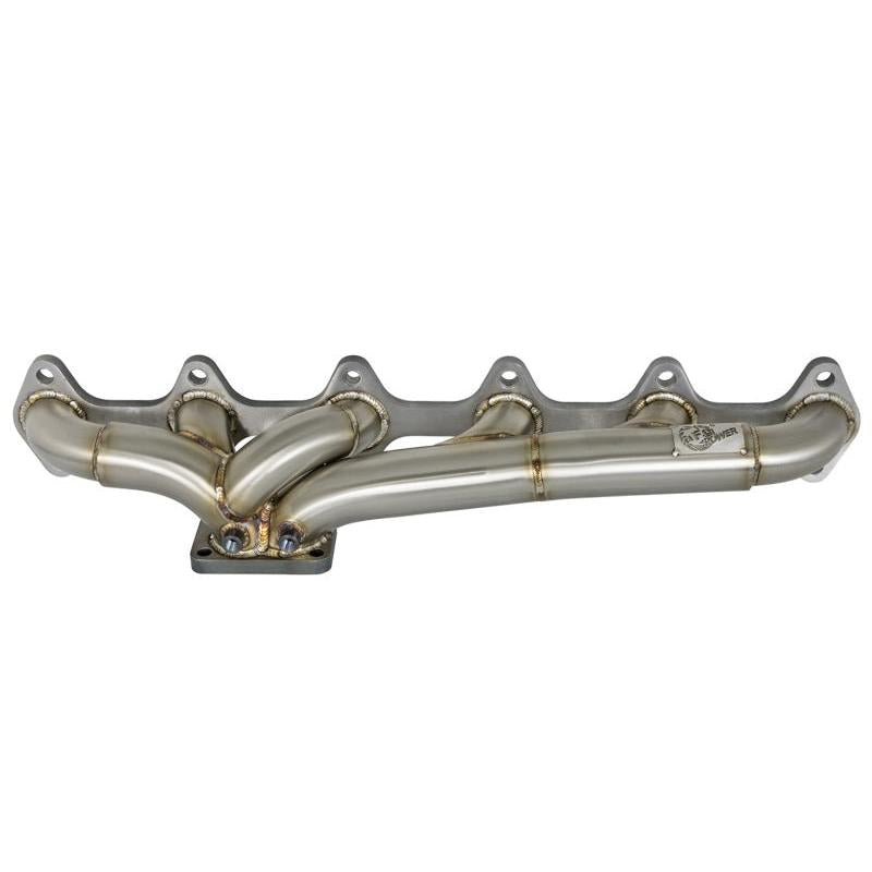 aFe Twisted Steel Header w/ T4 Turbo Manifold 03-07 Dodge Diesel L6-5.9L-SR1 Performance