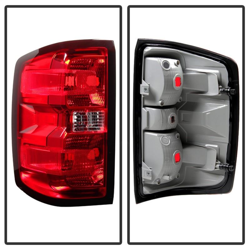 Xtune Chevy Silverado 2014-2016 Driver Side Tail Lights - OEM Left ALT-JH-CS14-OE-L-SR1 Performance