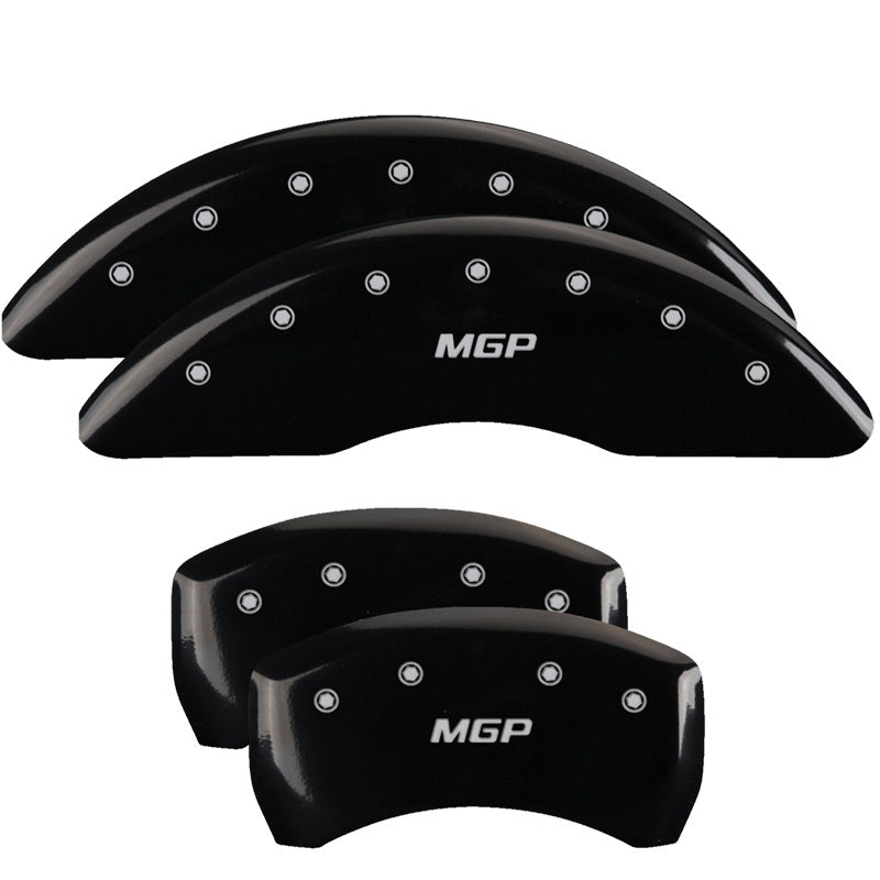 MGP 4 Caliper Covers Engraved Front 2015/Mustang Engraved Rear 2015/Bar & Pony ylw finish black-SR1 Performance