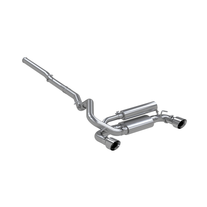 MBRP 2016+ Ford Focus RS 3in Aluminized Dual Outlet Cat-Back Exhaust-SR1 Performance