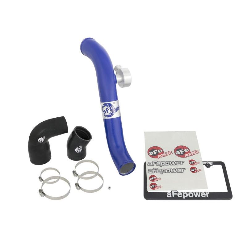 aFe Bladerunner Intercoolers I/C (Hot Side) - Blue 15-16 Ford Mustang L4-2.3L (t)-SR1 Performance