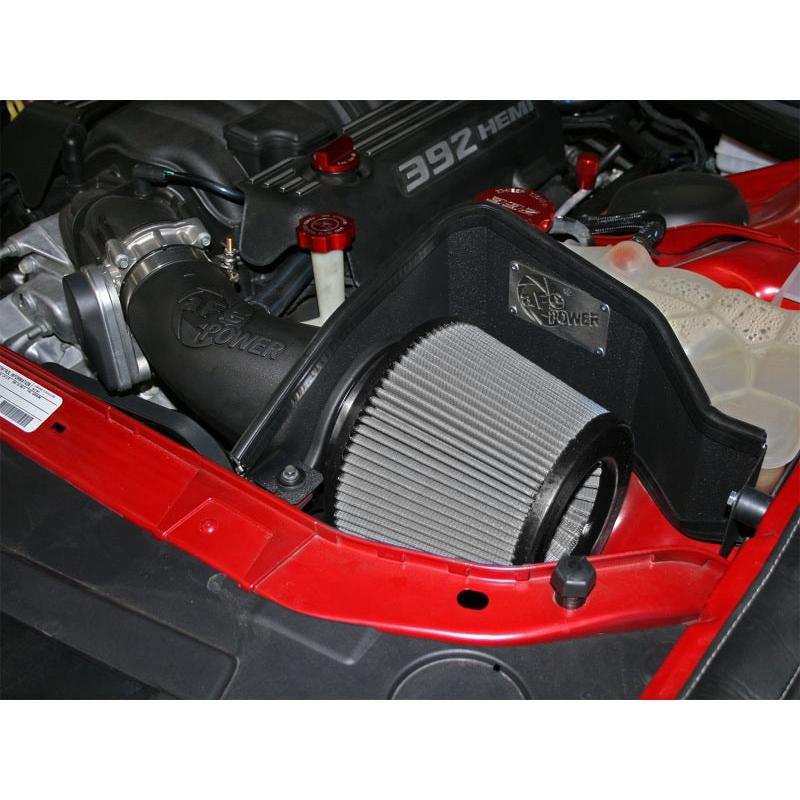 aFe MagnumFORCE Intake Stage-2 Pro DRY S 11-12 Dodge Challenger/Charger/Chrysler 300, SRT8 V8 6.4L-SR1 Performance