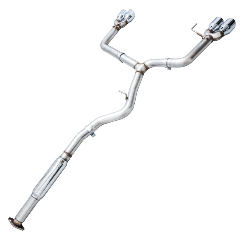 AWE Tuning Subaru WRX/STI VA/GV Sedan Track Edition Exhaust - Chrome Silver Tips (102mm)-SR1 Performance