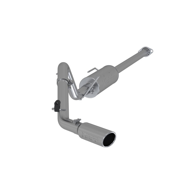 MBRP 05-13 Toyota Tacoma 4.0L EC/CC Cat Back Single Exit Aluminized Exhaust-SR1 Performance