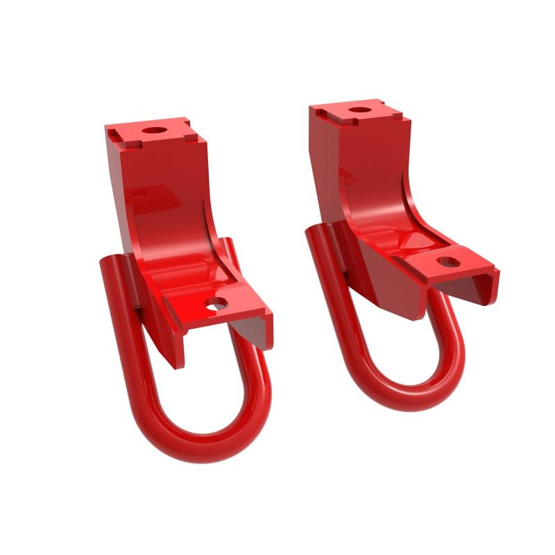 aFe Toyota Tundra 2022 V6-3.5L (tt) Front Tow Hook Red-SR1 Performance