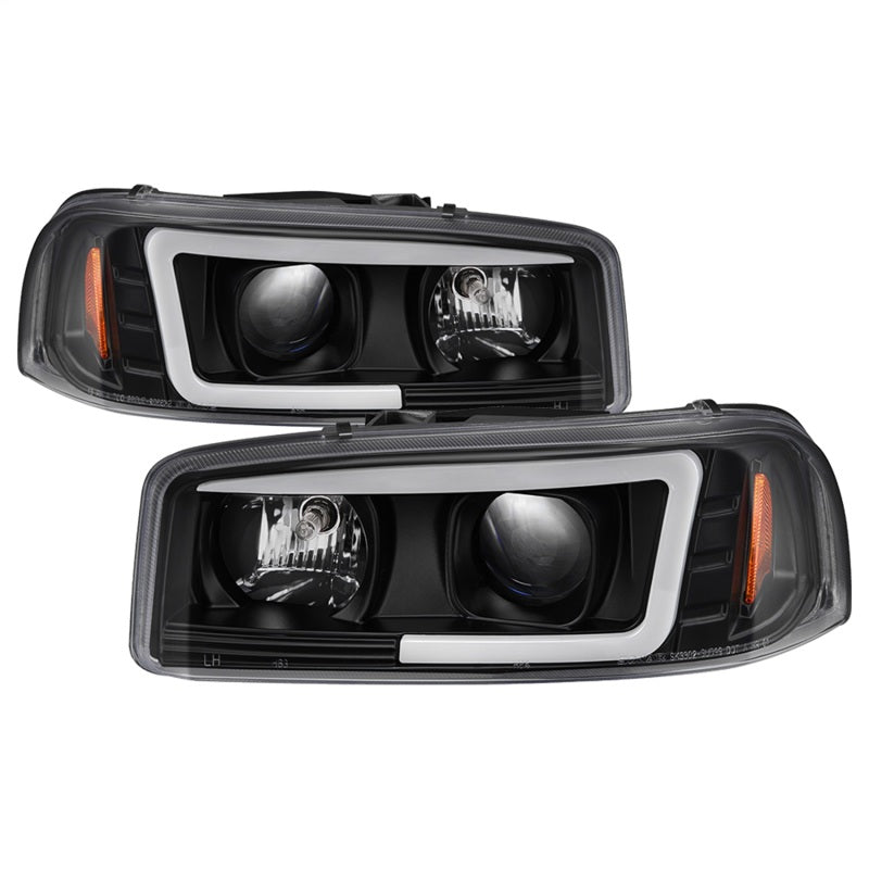 Spyder GMC Sierra 1500/2500/3500 99-06 V2 Projector Headlights - DRL - Black PRO-YD-CDE00V2-LB-BK-SR1 Performance