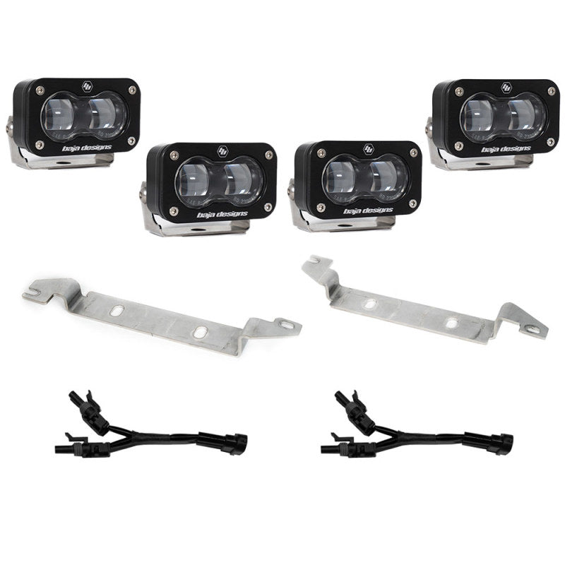 Baja Designs 2022+ Toyota Tundra S2 SAE OEM Fog Light Replacement Kit - Clear-SR1 Performance