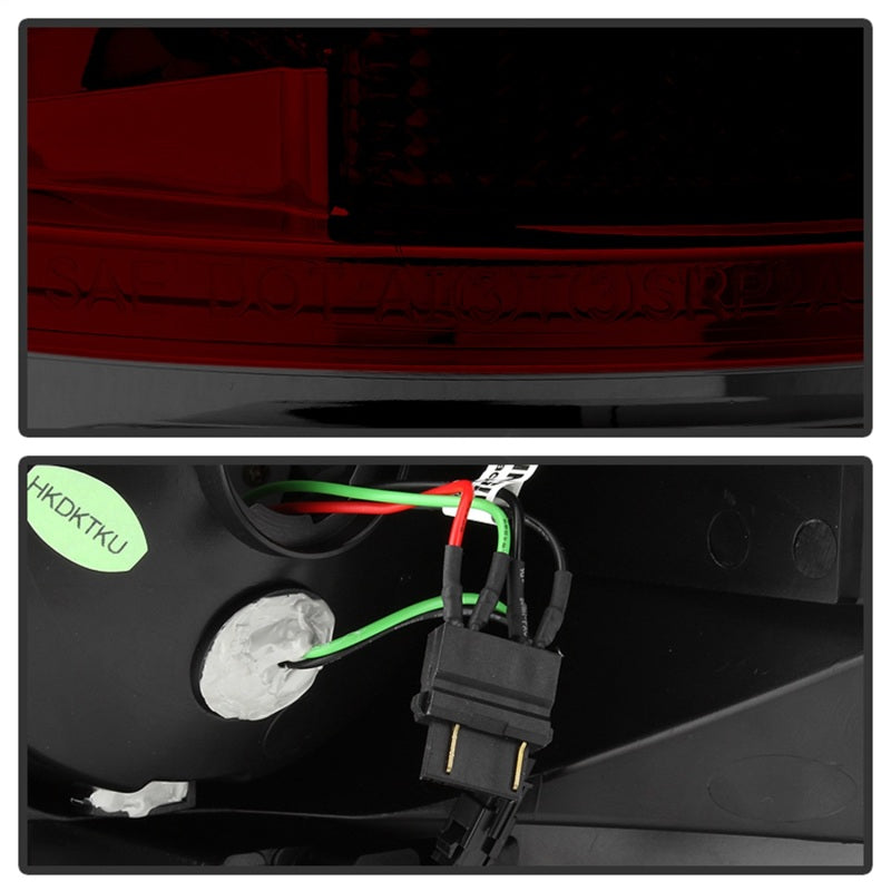 Spyder Toyota Tundra 07-13 LED Tail lights Red Smoke ALT-YD-TTU07-LED-RS-SR1 Performance